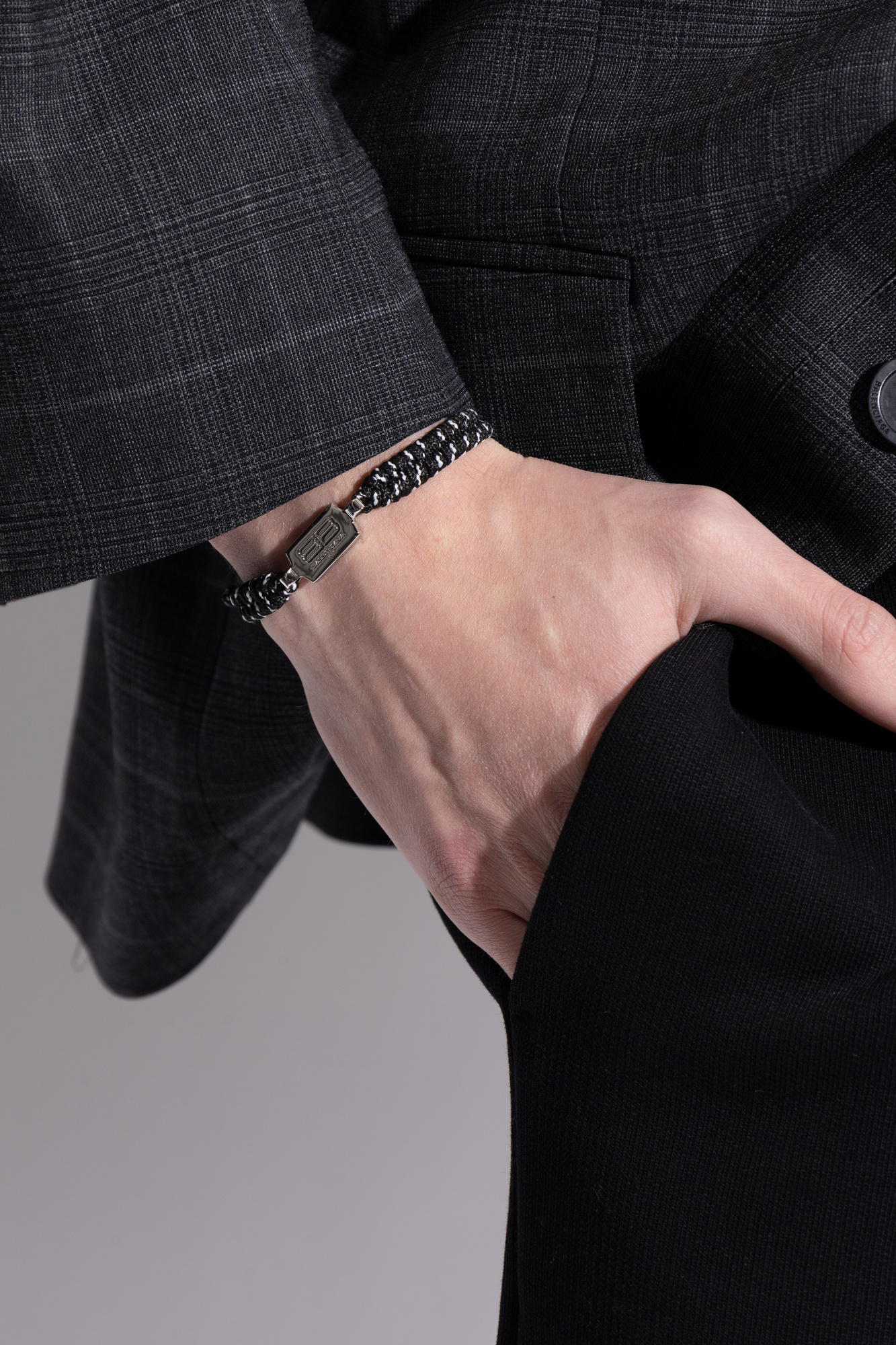 Black Bracelet with logo Balenciaga - Vitkac Canada